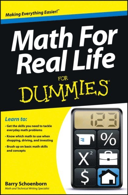 Barry Schoenborn - Math For Real Life For Dummies, E-bok