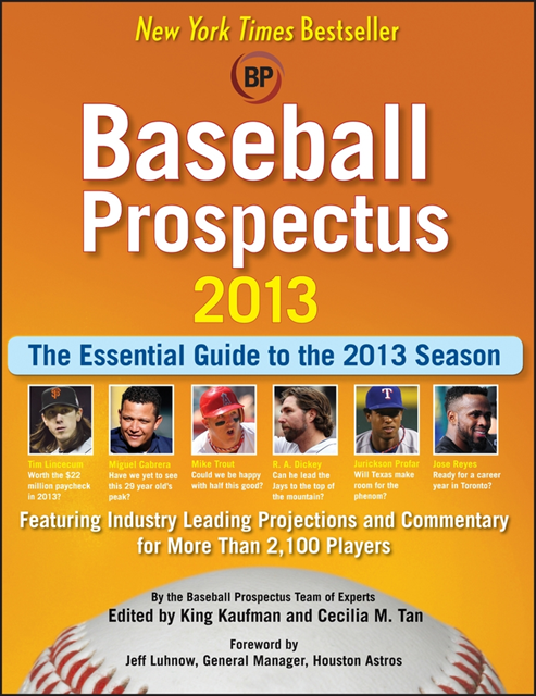 Baseball Prospectus - Baseball Prospectus 2013, E-bok