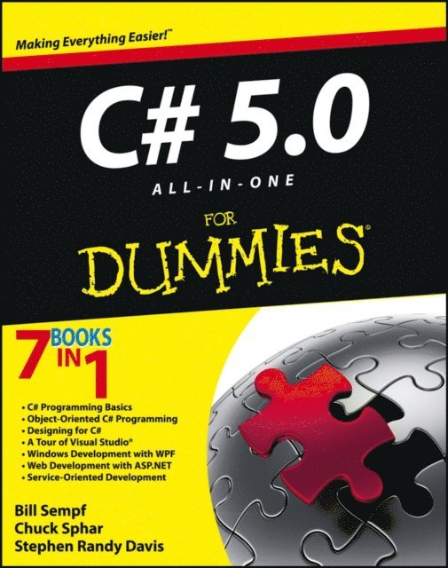 Stephen R. Davis, Chuck Sphar, Bill Sempf - C# 5.0 All-in-One For Dummies, E-bok