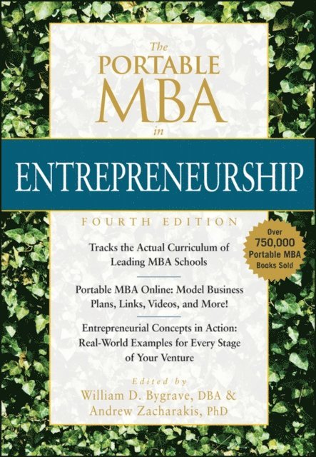 Andrew Zacharakis, William D. Bygrave - Portable MBA in Entrepreneurship, E-bok