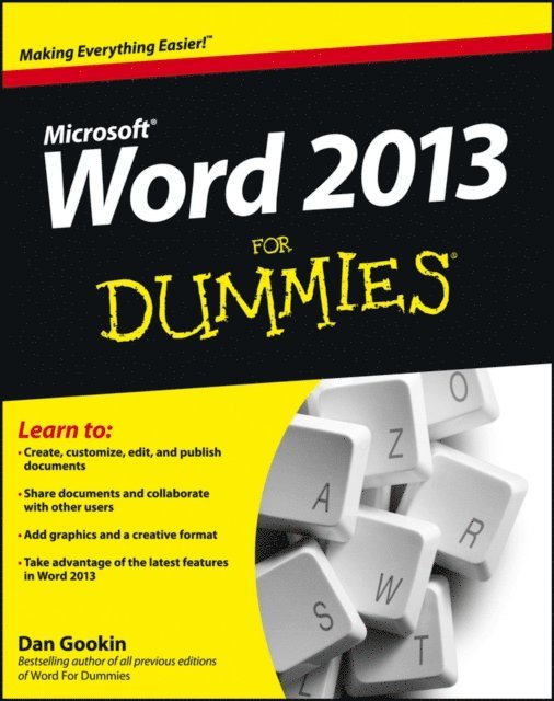 Dan Gookin - Word 2013 For Dummies, E-bok
