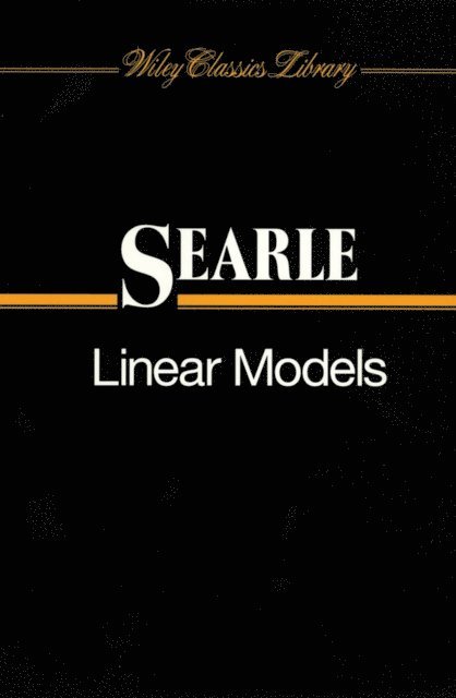 Shayle R. Searle - Linear Models, E-bok