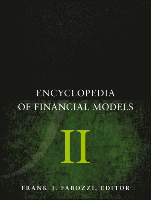Frank J. Fabozzi - Encyclopedia of Financial Models, Volume II, E-bok