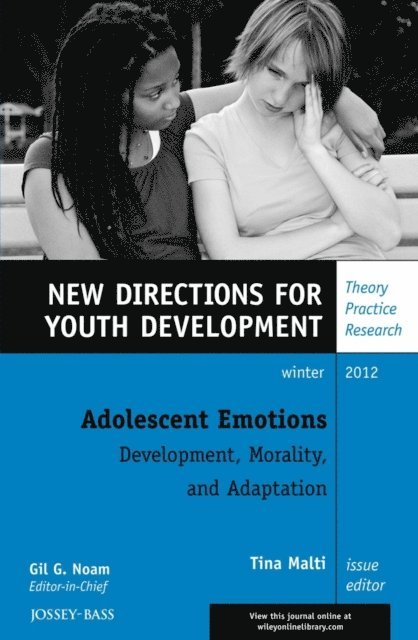 Tina Malti - Adolescent Emotions: Development, Morality, and Adaptation, E-bok