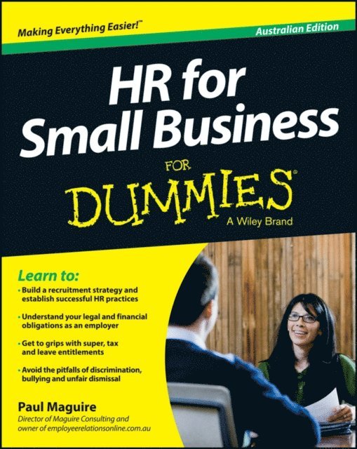 Paul Maguire - HR For Small Business For Dummies - Australia, E-bok. Tillgänglighet: Lägg i varukorg