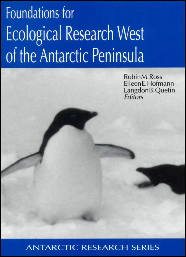 Hofmann - Foundations for Ecological Research West of the Antarctic Peninsula V70. Tillgänglighet: Tillfälligt slut