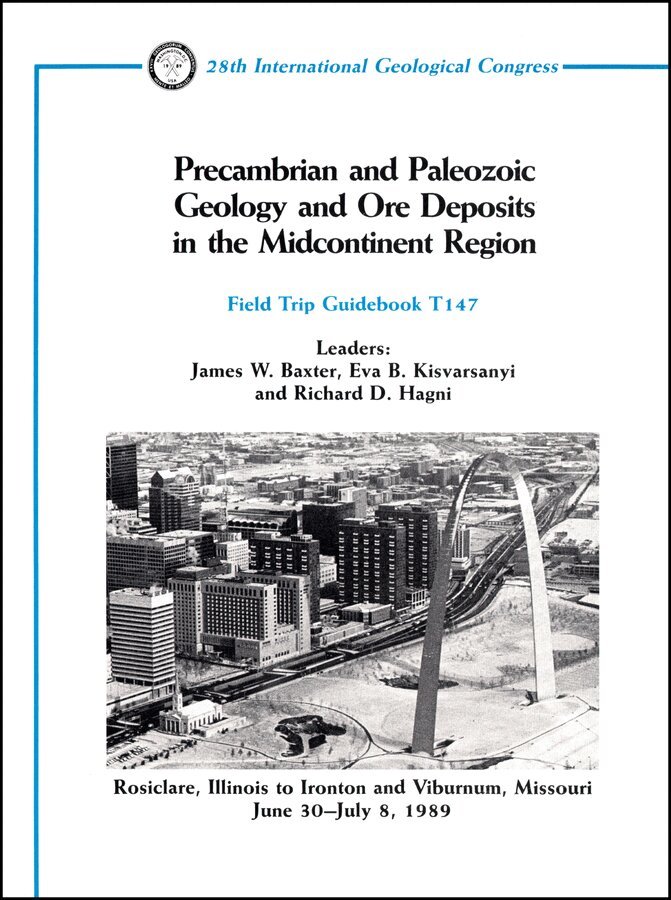 Baxter - Precambrian and Paleozoic Geology and Ore Deposits  in the Midcontinent Region – Rosiclare, Illinois to Ironton and Viburnum, Field Trip Guidebook T147. Tillgänglighet: Tillfälligt slut