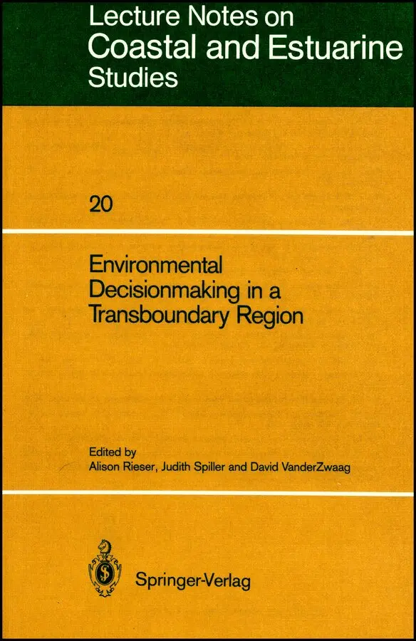 A Rieser - Environmental Decisionmaking in a Transboundary Region V20. Tillgänglighet: Tillfälligt slut