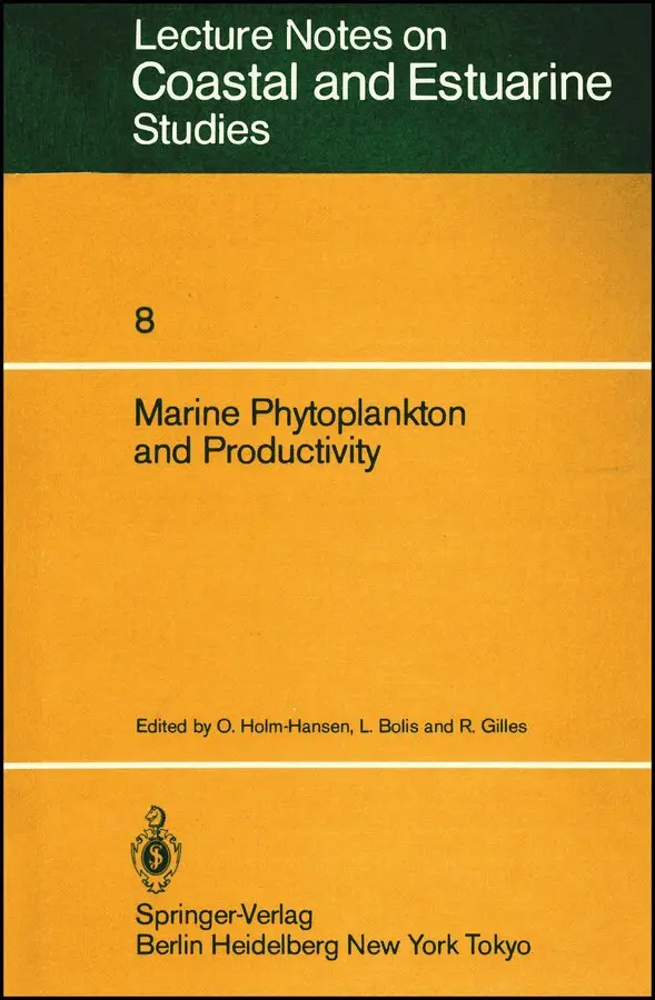 O Holm–Hansen - Marine Phytoplankton and Productivity V8. Tillgänglighet: Tillfälligt slut