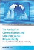 The Handbook of Communication and Corporate Social Responsib