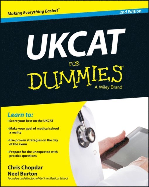 Neel Burton, Chris Chopdar - UKCAT For Dummies, E-bok