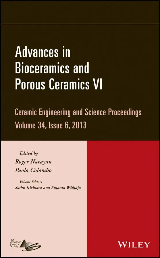 R Narayan - Advances in Bioceramics and Porous Ceramics VI – Ceramic Engineering and Science Proceedings, Volume 34 Issue 6. Tillgänglighet: Tillfälligt slut