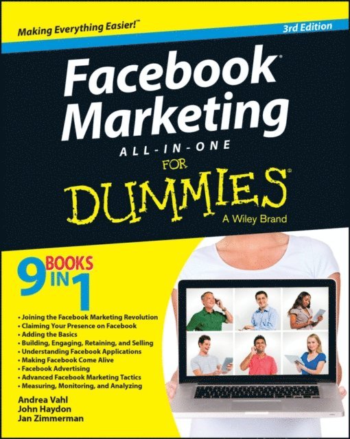 Jan Zimmerman, John Haydon, Andrea Vahl - Facebook Marketing All-in-One For Dummies, E-bok