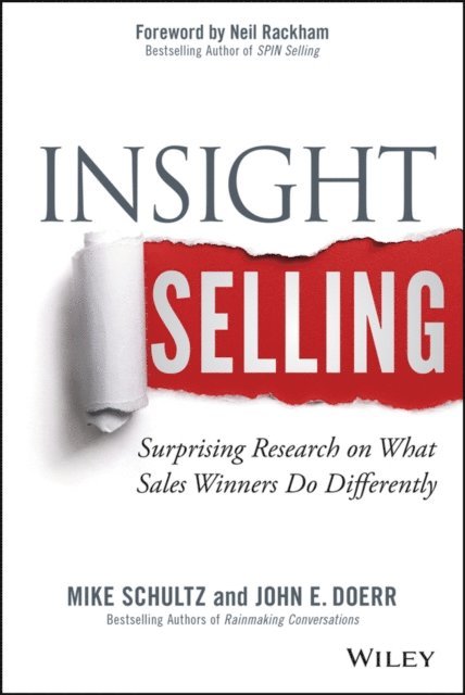 John E. Doerr, Mike Schultz - Insight Selling, E-bok