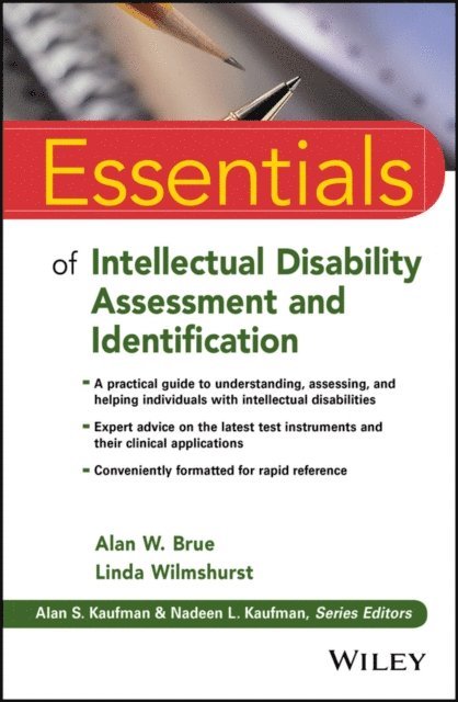Linda Wilmshurst, Alan W. Brue - Essentials of Intellectual Disability Assessment and Identification, E-bok