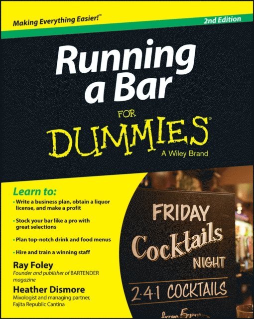 Heather Heath, R. Foley - Running a Bar For Dummies, E-bok
