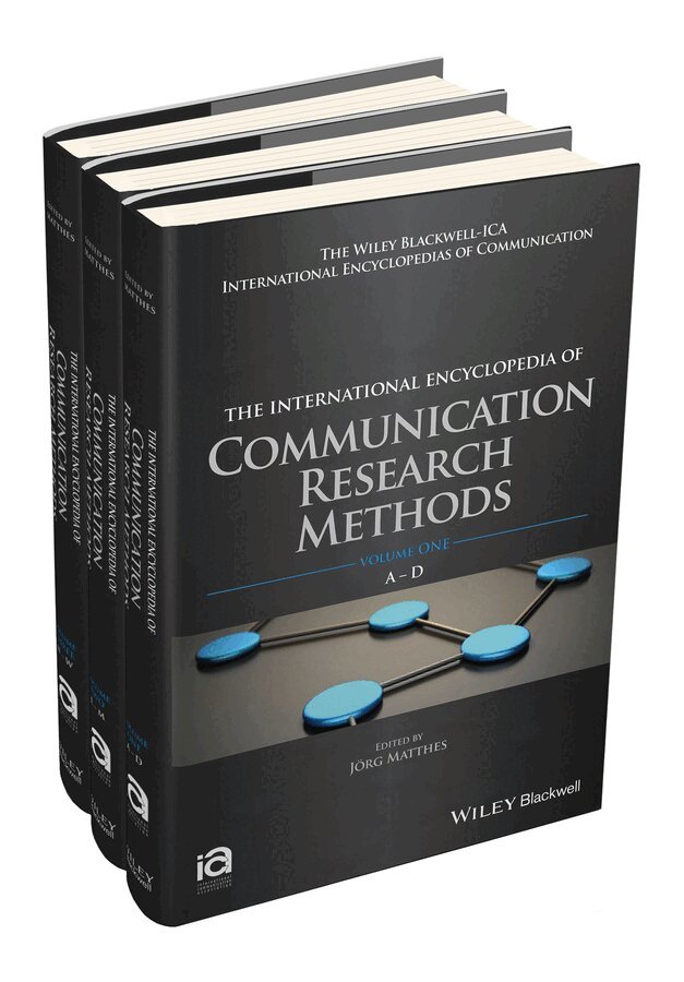 J Matthes - International Encyclopedia of Communication Research Methods Vol 1. Tillgänglighet: Tillfälligt slut
