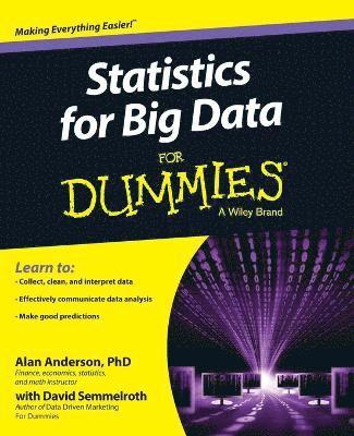 Alan Anderson - Statistics for Big Data For Dummies, Häftad
