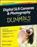 David D. Busch - Digital SLR Cameras & Photography For Dummies, Häftad