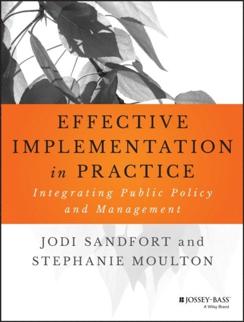 Stephanie Moulton, Jodi Sandfort - Effective Implementation In Practice, E-bok