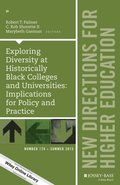 Exploring Diversity at Historically Black Colleges and Universities: Implications for Policy and Practice