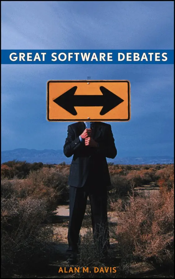 Alan M. Davis - Great Software Debates. Tillgänglighet: Tillfälligt slut