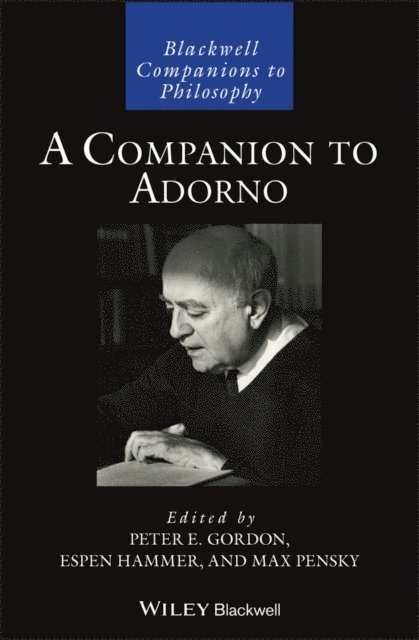 Max Pensky, Espen Hammer, Peter E. Gordon - Companion to Adorno, E-bok