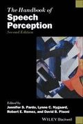 The Handbook of Speech Perception