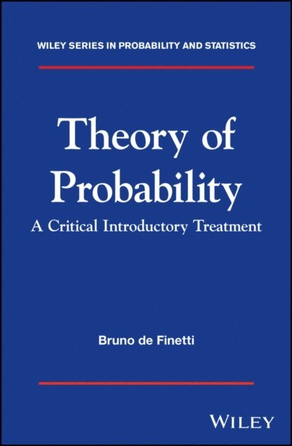 Bruno de Finetti - Theory of Probability, E-bok