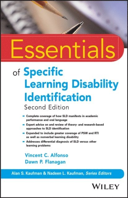 Dawn P. Flanagan, Vincent C. Alfonso - Essentials of Specific Learning Disability Identification, E-bok