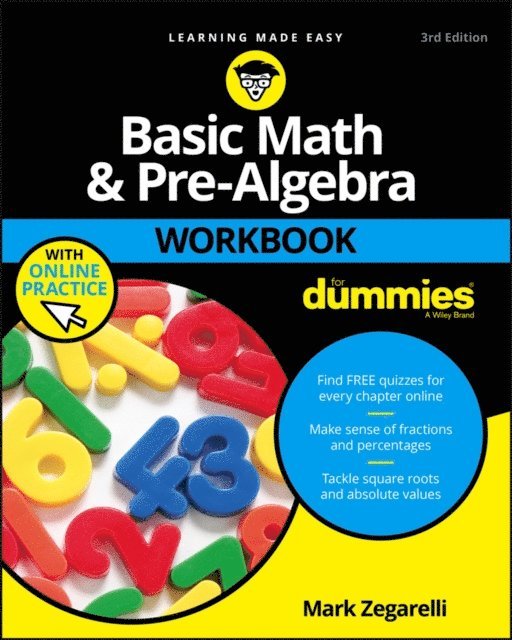 Mark Zegarelli - Basic Math & Pre-Algebra Workbook For Dummies with Online Practice, E-bok