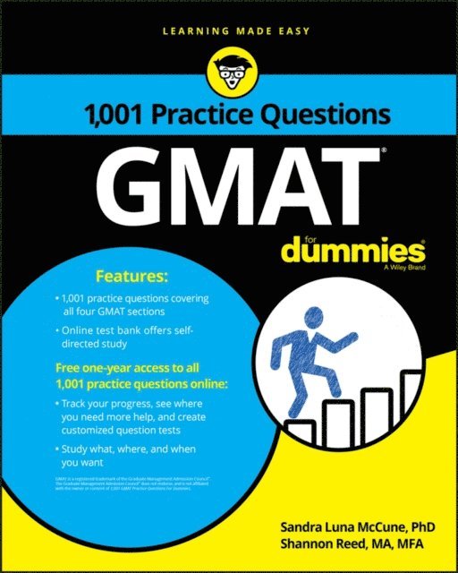 Shannon Reed, Sandra Luna McCune - GMAT: 1,001 Practice Questions For Dummies, E-bok