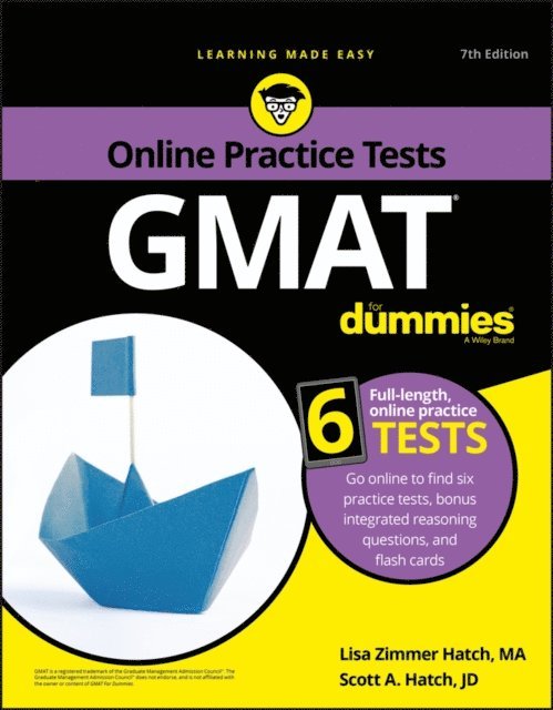 Scott A. Hatch, Lisa Zimmer Hatch - GMAT For Dummies, E-bok