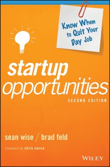Brad Feld, Sean Wise - Startup Opportunities, E-bok