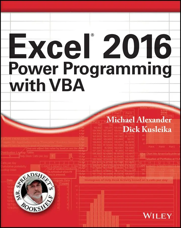 M Alexander - Excel 2016 Power Programming with VBA. Tillgänglighet: Tillfälligt slut