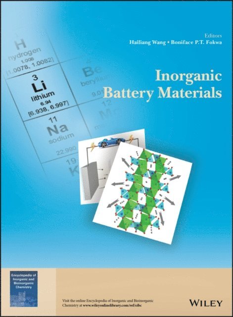 Boniface P. T. Fokwa, Hailiang Wang - Inorganic Battery Materials, E-bok