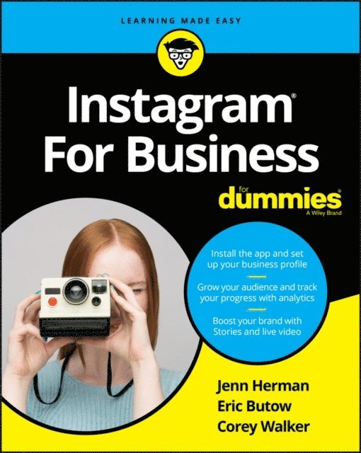 Corey Walker, Eric Butow, Jenn Herman - Instagram For Business For Dummies, E-bok