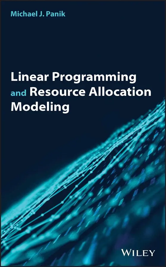 MJ Panik - Linear Programming and Resource Allocation Modeling. Tillgänglighet: Tillfälligt slut