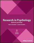 Research in Psychology Methods and Design, 8e Custom Edition