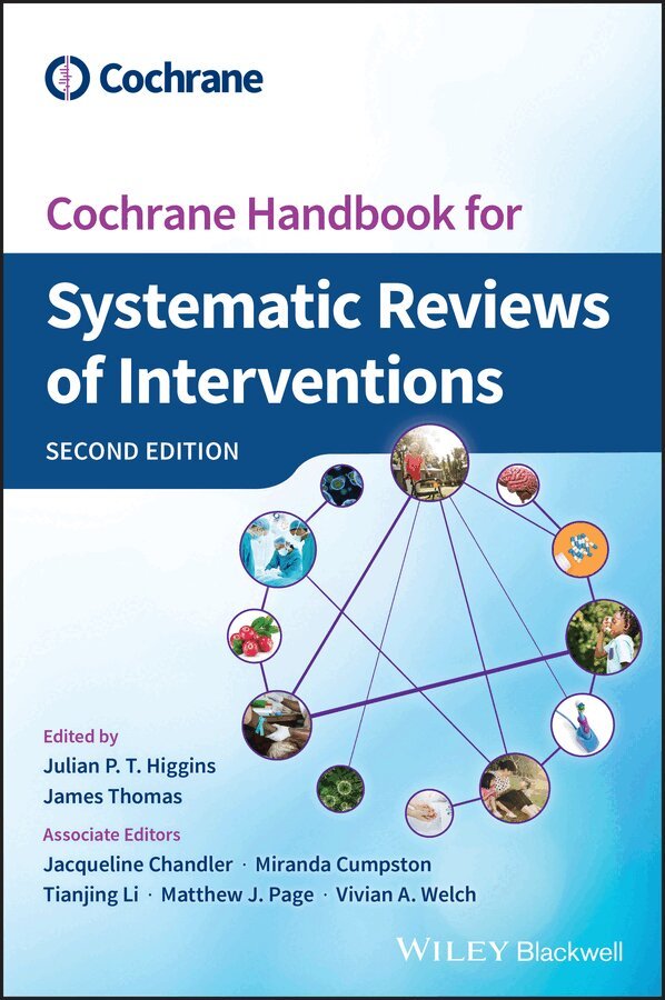 Julian P. T. Higgins, James Thomas - Cochrane Handbook for Systematic Reviews of Interventions 2e. Tillgänglighet: Tillfälligt slut