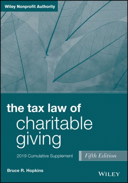 Bruce R. Hopkins - Tax Law of Charitable Giving, E-bok