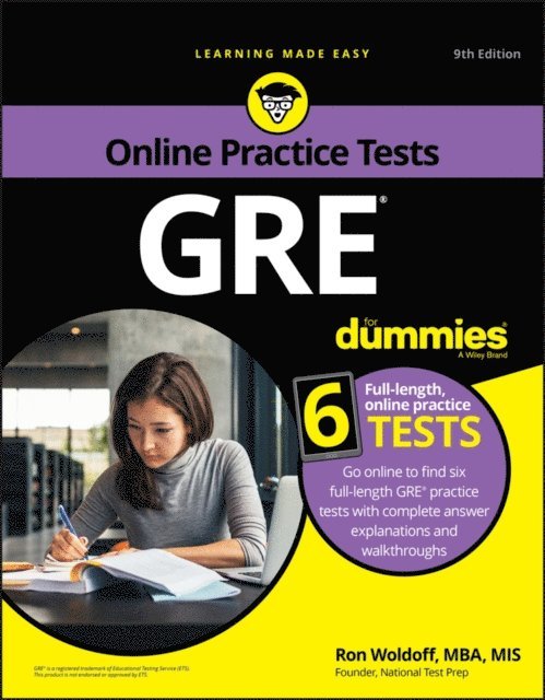 Ron Woldoff - GRE For Dummies with Online Practice Tests, E-bok. Tillgänglighet: Lägg i varukorg