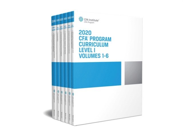 CFA Institute - CFA Program Curriculum 2020 Level I Volumes 1-6 Box Set, E-bok