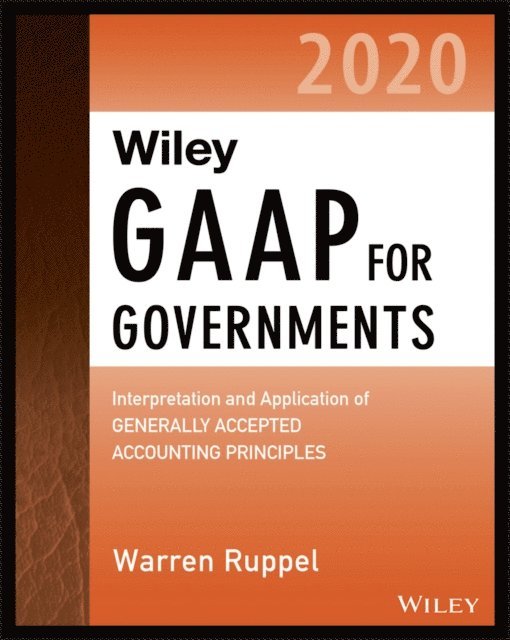 Warren Ruppel - Wiley GAAP for Governments 2020, E-bok