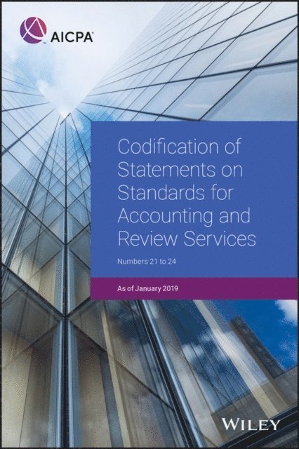 AICPA - Codification of Statements on Standards for Accounting and Review Services, E-bok