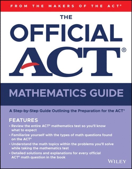 ACT - Official ACT Mathematics Guide, E-bok