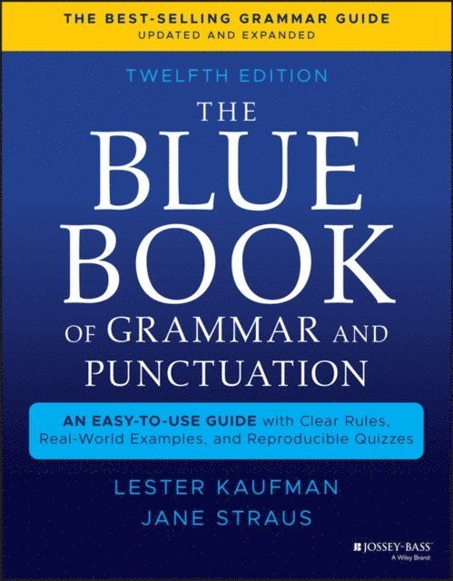 Jane Straus, Lester Kaufman - Blue Book of Grammar and Punctuation, E-bok