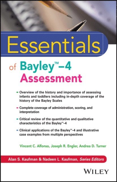 Andrea D. Turner, Joseph R. Engler, Vincent C. Alfonso - Essentials of Bayley-4 Assessment, E-bok