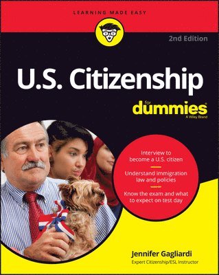 Jennifer Gagliardi - U.S. Citizenship For Dummies, Häftad