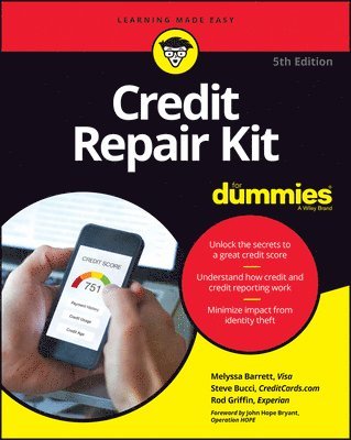 Melyssa Barrett, Steve Bucci, Rod Griffin - Credit Repair Kit For Dummies, Häftad